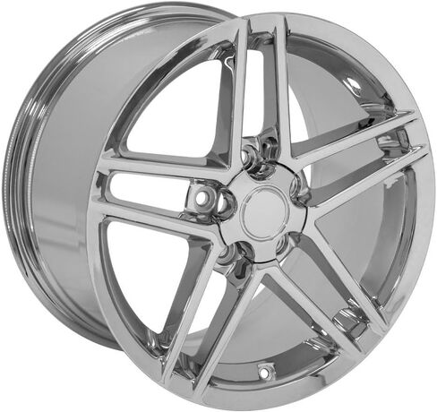 عجلات OE مقاس 17 بوصة CV07A تناسب طراز كورفيت C6 Z06 5x120.65 17x9.5 كروم - هولاندر 5342 (1) in Saudi Arabia