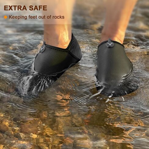Women Water Shoes Men, Barefoot Sock Slippers Slip on Beach Yoga Exercise Quick Dry in Saudi Arabia