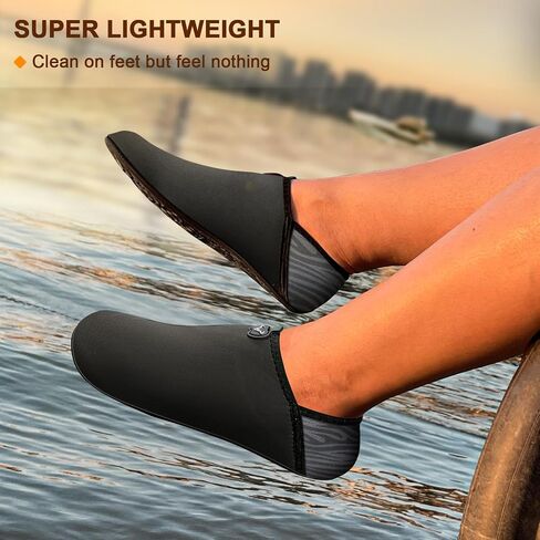 Women Water Shoes Men, Barefoot Sock Slippers Slip on Beach Yoga Exercise Quick Dry in Saudi Arabia