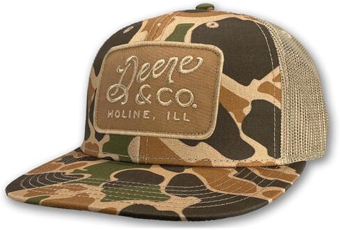 John Deere Men's Camo Deere Script Patch Hat/Cap in Saudi Arabia