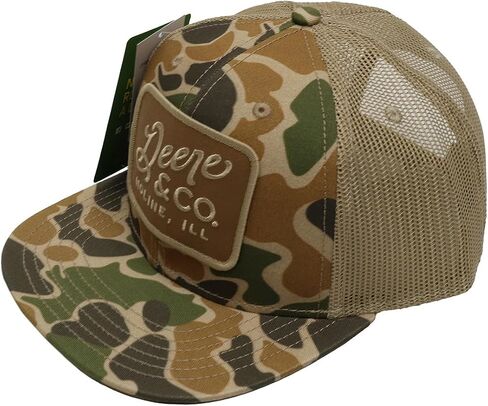 John Deere Men's Camo Deere Script Patch Hat/Cap in Saudi Arabia