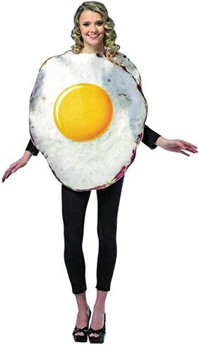 Rasta Imposta Get Real Fried Egg Adult Costume in Saudi Arabia