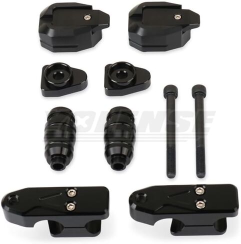 ALmart Motorcycle Frame Sliders Engine Guard Anti-Crash Protector Fit for CFMOTO 450SR 450SS 450NK Black in Saudi Arabia