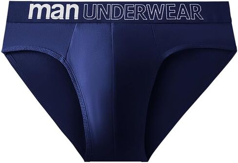 4Pcs Men's Fashion Briefs,Lightweight Breathable Stretchy Mid Waist Underwear, Colors Multi in Saudi Arabia