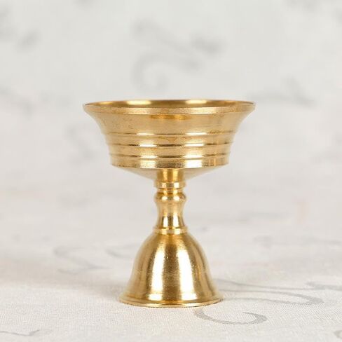 Copper Candle Holder, 1PC, Butter lamp Holder, Long lamp, Candle Rod, Candle Holder, Copper Cup, Home Decoration in Saudi Arabia