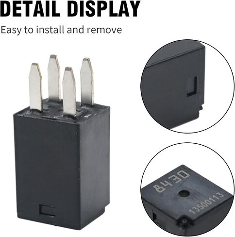 13500113 19116962 2 Pack Relays Replacement for 1998-2018 Buick Chevrolet GMC Enclave Cadillac ATS, Replace D1777C in Saudi Arabia