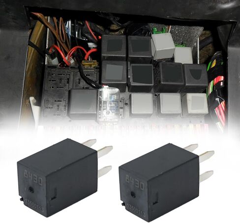 13500113 19116962 2 Pack Relays Replacement for 1998-2018 Buick Chevrolet GMC Enclave Cadillac ATS, Replace D1777C in Saudi Arabia