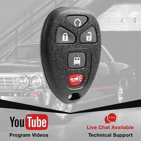 USARemote Key Fob Replacement Keyless Entry Remote for 2010 2011 2012 2013 2014 2015 2016 2017 2018 2019 2020 2021 2022 2023 2024 Chevrolet Express GMC Savana 5-Button (20970808, OUC60270) in Saudi Arabia