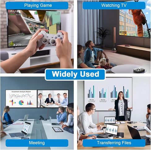 محول USB C إلى HDMI لهاتف iPhone 16 إلى التلفزيون، [معتمد من Apple MFi] كابل موصل شاشة AV رقمي USB من النوع C 1080P 4K لهاتف iPhone 16/16 Plus/16 Pro/16 Pro Max/15 إلى شاشة عرض HDTV in Kuwait