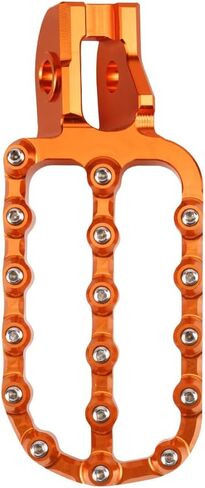 NICECNC Blue Motorcycle Wide Foot Pegs Footrest Compatible with Husqvarna 125-501 TE FE 2017-23 125-501 TX FX TC FC 2017-22,Compatible with KTM 125-500 XC XCF SX SXF 2017-22,See fitment in Saudi Arabia
