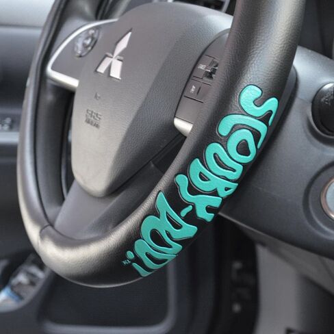 SDSW-1101: Scooby Doo Steering Wheel Cover/Pu in Saudi Arabia