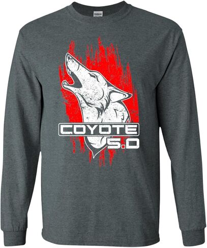 Men's 5.0 Coyote Long Sleeve T-Shirt in Saudi Arabia
