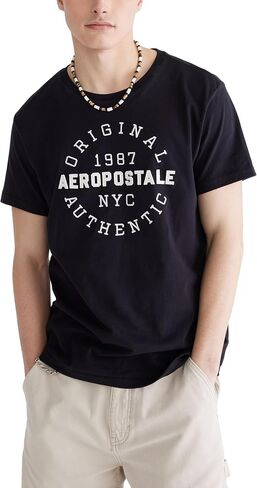 AEROPOSTALE Men's L2 Circle Short Sleeve Tee in Saudi Arabia