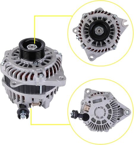 New Alternator for Toyota for Toyota Yaris 2006 2007 2008 2009 2010 2011 2012 2013 2014 2015 L4 1.5L,12V 80Amp Stable Current Output Alternator Replace 27060-21151 11203 27060-21150 11505 104210-8180 in Saudi Arabia