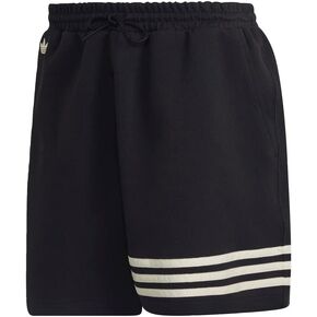 adidas Originals Mens Adicolor Neuclassics Shorts Black X-Large in Kuwait