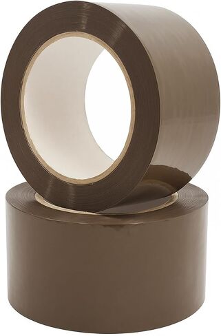 Tan Packaging Tape,Brown Tape,Shipping Tape,Mailing,Moving Tape, Heavy Duty,Boxes Tape,Tape 2 Inches Wide x 110 Yards (2 Rolls) in Kuwait