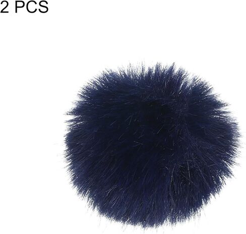 PATIKIL Furry Microphone Windscreen 8mm x 62mm Mic Cover Windshield for Indoor Outdoor Microphone Pink 2 Pack in Kuwait