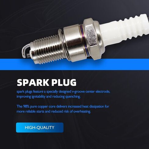 W7DCR Spark Plug Compatible with Champion 415 4163 RN9GY RN9YC, NGK 3066 B6EBL BP5EA BPR6ES, Bosch 5306 7595 W16EX W20EP W7DCR W7DCX W8LCR WR6DC WR7DC, Delco 41804 43XLS R41XLS R42XLS R44XLS in Saudi Arabia