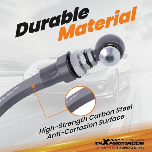 ذراع حدبة خلفي قابل للتعديل من maXpeedingrods -3° إلى +3° لسيارة Ford Mustang 2015-2020، Ford Edge 2015-2020، Lincoln Continental 2017-2020، Lincoln MKX 2016-2018، Lincoln Nautilus 2021+ in Kuwait