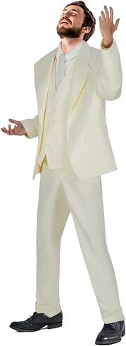 Joker Costume Men Solid Jacket Vest Pants in Saudi Arabia