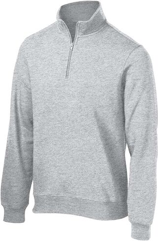 Joe's USA Men's Athletic 1/4-Zip Sweatshirt in Sizes XS-4XL in Saudi Arabia