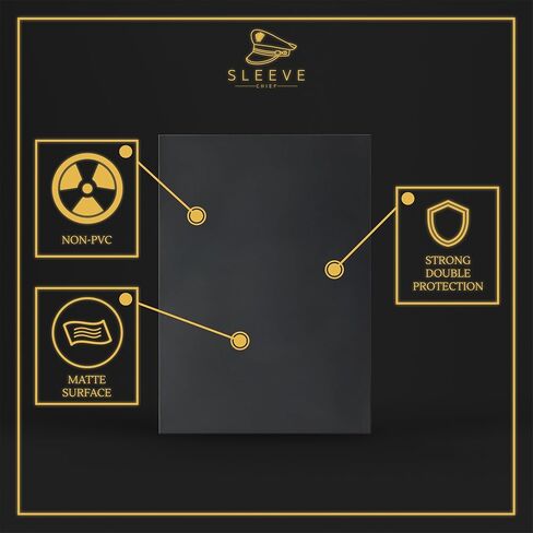 بطاقة تداول الجودة الممتازة الممتازة | أكمام بطاقة متينة وواضحة | ماتي | الحجم الياباني | 70 جهاز كمبيوتر in Kuwait