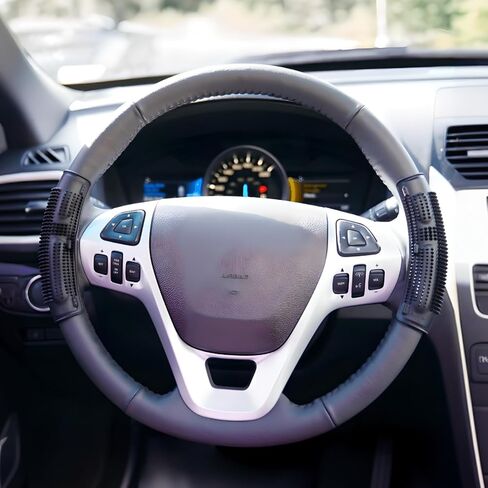 Monster Steer Grip - Ergonomic Steering Wheel Cover for Hand Pain, Fatigue & Tingling Relief | Reduces Grip Stiffness & Numbness | Universal Fit (2-Pack) in Saudi Arabia