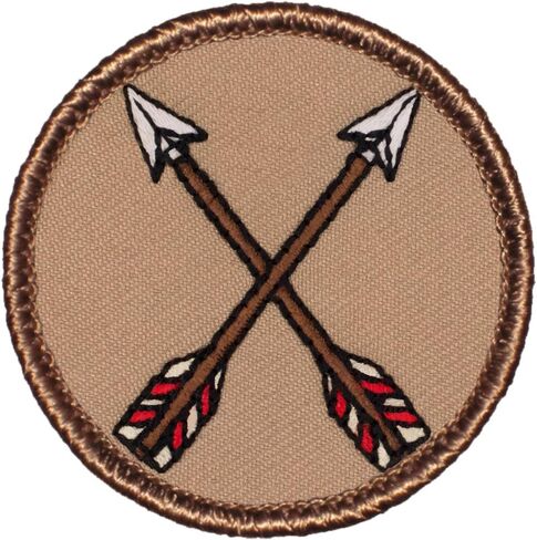 Crossed Arrows Patrol Patch - 2" Round! in Kuwait