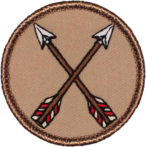Crossed Arrows Patrol Patch - 2" Round! in Kuwait