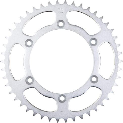 Rear Steel Sprocket 46 Tooth Silver for Suzuki DR-Z 400 2000-2004 in Saudi Arabia