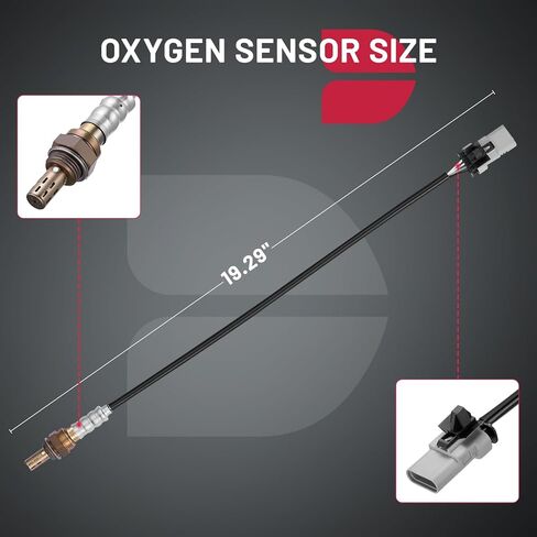 BDFHYK Oxygen Sensor Upstream Downstream O2 Sensor, Compatible with Chevrolet Silverado 1500 2014-2018, Compatible with GMC Sierra 1500 2014-2018, 234-4940, 234-4974 Replacement 4PCS in Saudi Arabia
