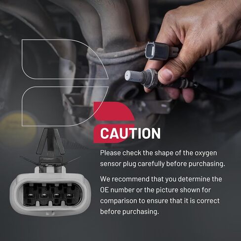 BDFHYK Oxygen Sensor Upstream Downstream O2 Sensor, Compatible with Chevrolet Silverado 1500 2014-2018, Compatible with GMC Sierra 1500 2014-2018, 234-4940, 234-4974 Replacement 4PCS in Saudi Arabia