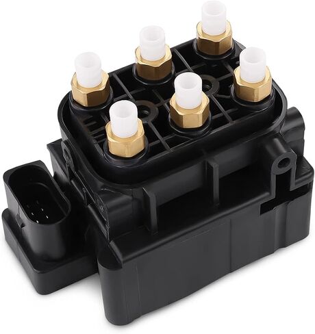 JDMON Air Suspension Valve Block Supply Compatible with Jeep Grand Cherokee WK2 2011-2019, VW Touareg 2004-2015, Porsche Cayenne 2011-2015, Replaces 68087233AA, 95835890300, 7P0698014 in Saudi Arabia