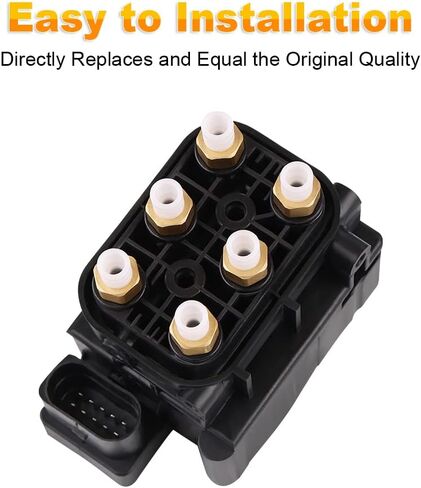 JDMON Air Suspension Valve Block Supply Compatible with Jeep Grand Cherokee WK2 2011-2019, VW Touareg 2004-2015, Porsche Cayenne 2011-2015, Replaces 68087233AA, 95835890300, 7P0698014 in Saudi Arabia