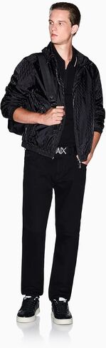 Armani Exchange Mens Slim Fit Cotton Pique Polo in Saudi Arabia
