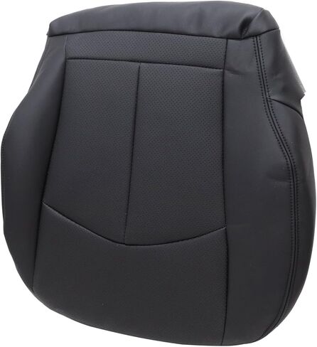 GXARTS Driver Side Bottom Lower Replacement Perforated Leather Seat Cover Black Compatible with Mercedes Benz E63 E280 E300 E320 E350 E500 E550 2003 2004 2005 2006 2007 2008 2009 in Saudi Arabia
