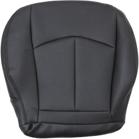 GXARTS Driver Side Bottom Lower Replacement Perforated Leather Seat Cover Black Compatible with Mercedes Benz E63 E280 E300 E320 E350 E500 E550 2003 2004 2005 2006 2007 2008 2009 in Saudi Arabia