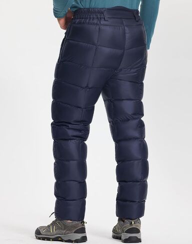 Pioneer Camp 650-Fill Down Puffy Pants Men Lightweight Packable Insulated TEFLON Windproof Thermal Travel Climbing Camping in Saudi Arabia