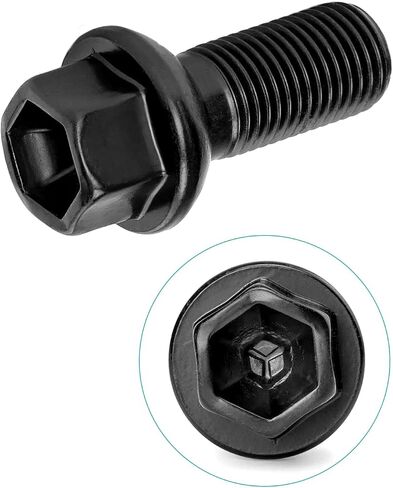5 PCS M14X1.5 Wheel Lug Bolts Compatible with Mercedes Benz 2003-2018 A B C E Class CLA CLS CLK GLA GLK ML350 GL350 GL450 R300L R350L SLC SLK SL Replace 0009908307 M14x1.5mm in Saudi Arabia