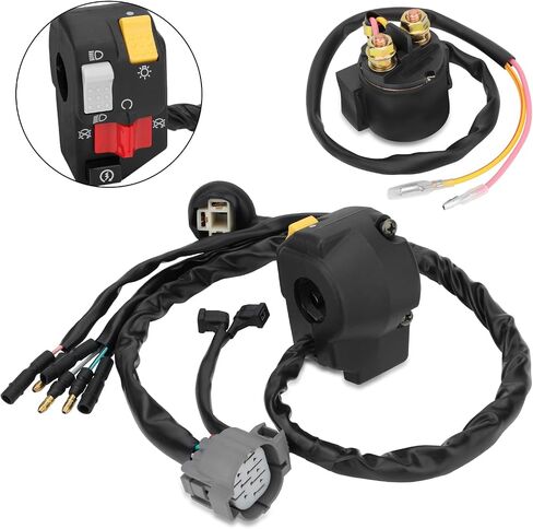 M MATI المقود و بدال بداية التشغيل التبديل لهوندا TRX300EX 300EX Sportrax 300 1993-2006 35200-HM3-000 35020-HM3-A01 35850-HM3-000 in Saudi Arabia