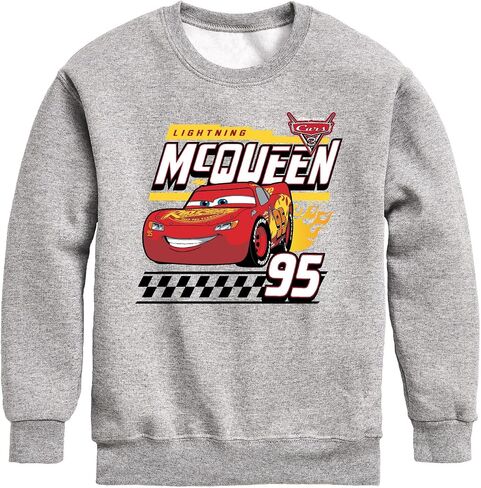 Disney Cars - Lightning McQueen 95 - Toddler and Youth Crewneck Fleece Sweatshirt in Saudi Arabia