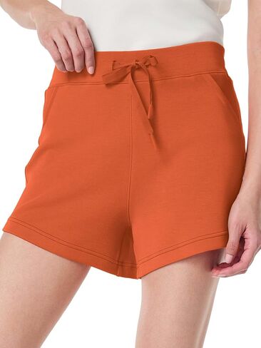 SuperPrity Running Shorts for Women High Waisted Workout Shorts Athletic Comfy Drawstring Sweat Gym Shorts with Pockets in Kuwait