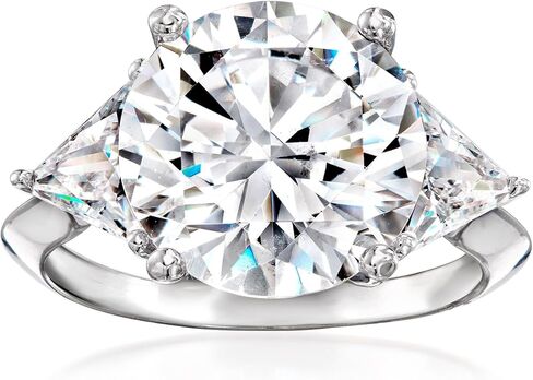 Ross-Simons 7.50 ct. t.w. CZ Ring in Sterling Silver in Saudi Arabia
