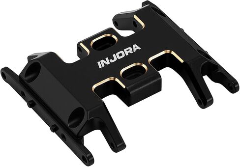 INJORA CNC Aluminium Forward & Reverse Skid Plate for 1/24 RC Crawler SCX24 Upgrade in Saudi Arabia