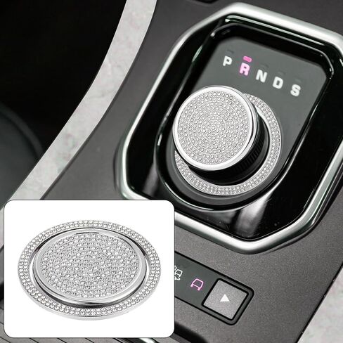 X AUTOHAUX والعتاد التحول المقبض غطاء ملصق مائي بلينغ اكسسوارات السيارات الداخلية مجموعة ل رينج روفر سبورت لاند روفر ديسكفري 5 in Saudi Arabia