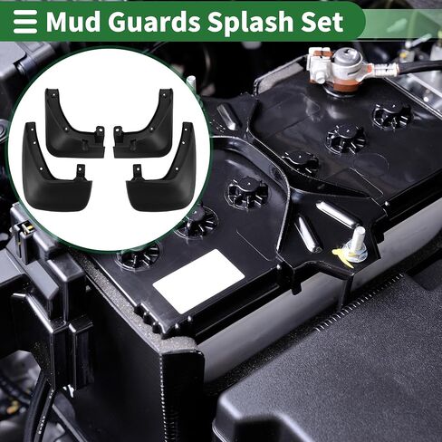Motoforti Mud Flaps Splash Guards Mud Guards for Kia Sportage 2013-2016 with Mount Accessories in Saudi Arabia
