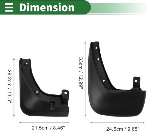 Motoforti Mud Flaps Splash Guards Mud Guards for Kia Sportage 2013-2016 with Mount Accessories in Saudi Arabia