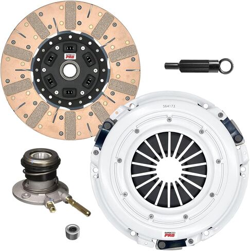 ClutchMaxPRO Performance Stage 3 Clutch Kit with Slave Cylinder Compatible with 2004 2005 2006 Pontiac GTO 5.7L 6.0L LS1 LS2 (CP04222DFWS-ST3) in Saudi Arabia