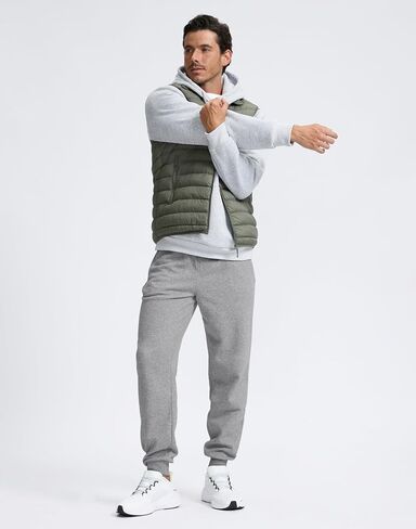 G التدريجي الرجال القطن الصوف مبطن الركض مع جيوب سستة رياضية الجري تجريب الصالة الرياضية Sweatpants الشتاء بناطيل تدفئة in Saudi Arabia