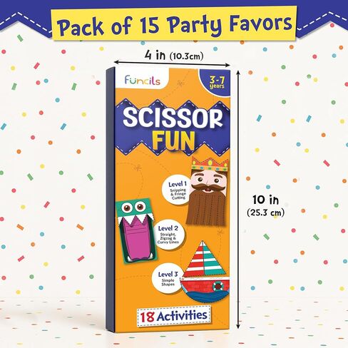 Toddler Scissor Skills - Art Supplies & Crafts Kit for Kids, Safety Scissors, Fine Motor Toys, Birthday Gifts for Boys & Girls Ages 3, 4, 5, 6, 7 Year Old, Preschool Learning Activities Books in Saudi Arabia
